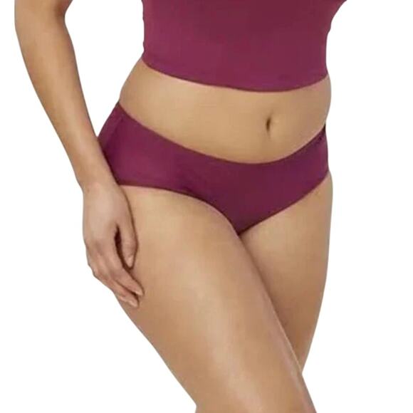Andie Swim Red Bikini Bottom The Hipster - Picture 1 of 8